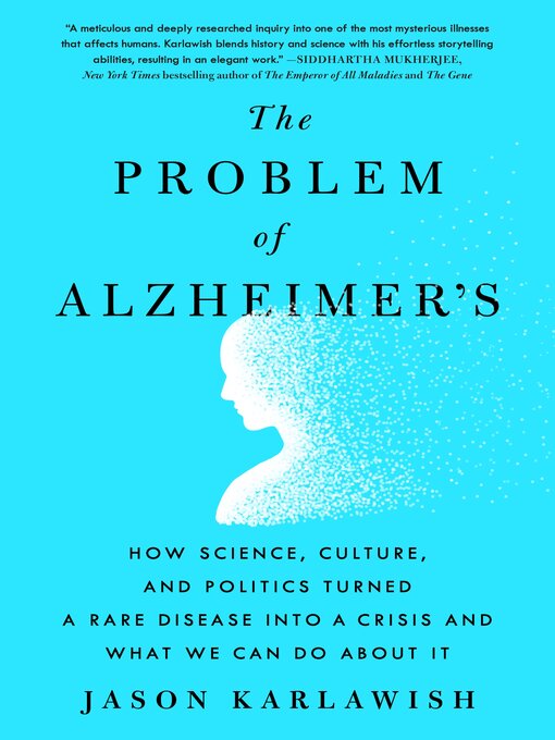 Title details for The Problem of Alzheimer's by Jason Karlawish - Wait list